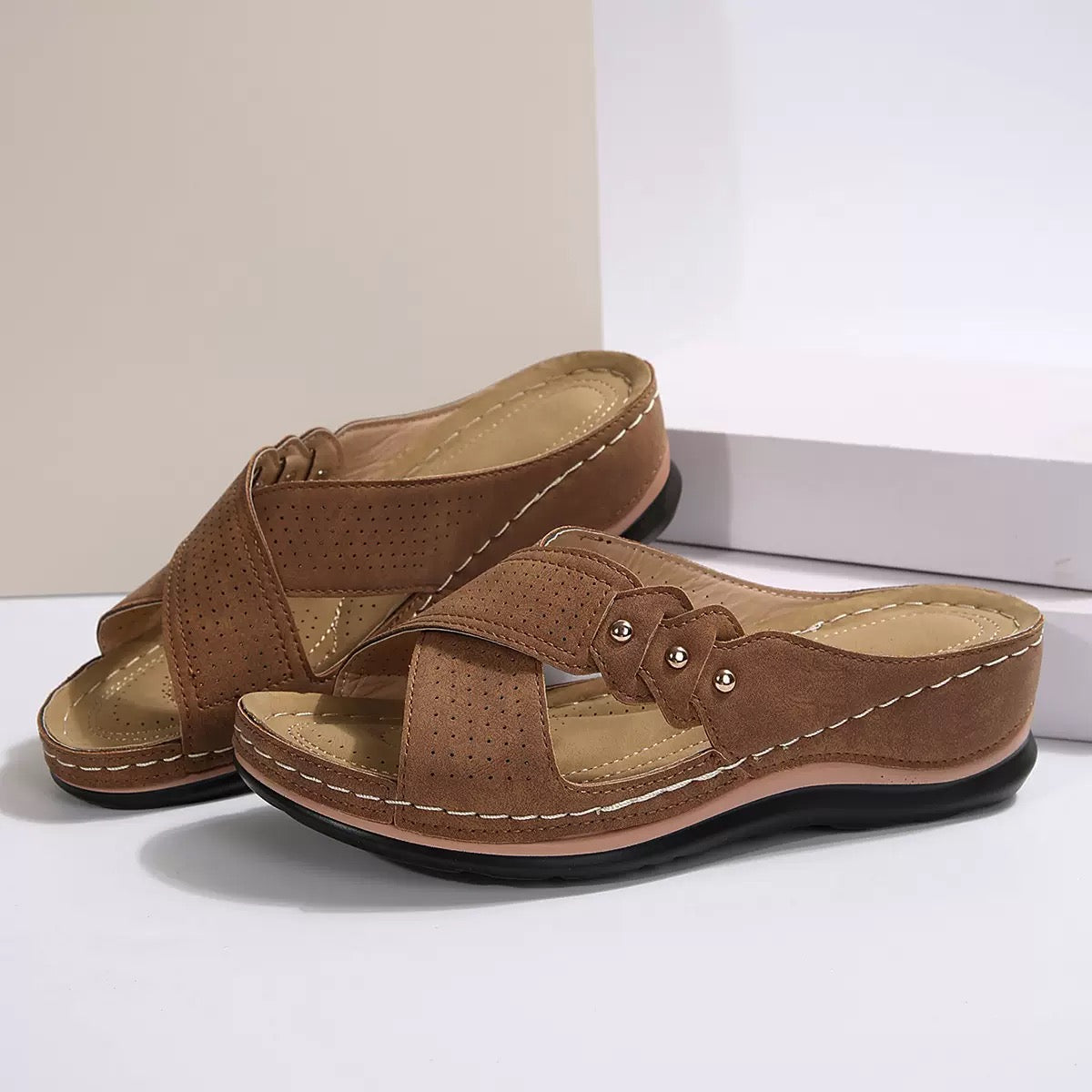 💥Ulga w bólu stóp i stawów – ortopedyczne buty z poduszką powietrzną — 🔥Druga para za pół ceny