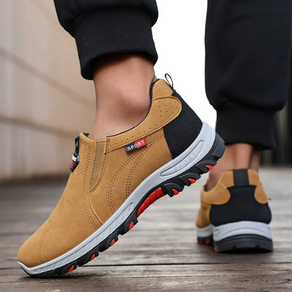 Wodoodporne i wygodne buty ortopedyczne dla mężczyzn, odpowiednie do chodzenia i trekkingu (odpowiednie dla wszystkich płci).