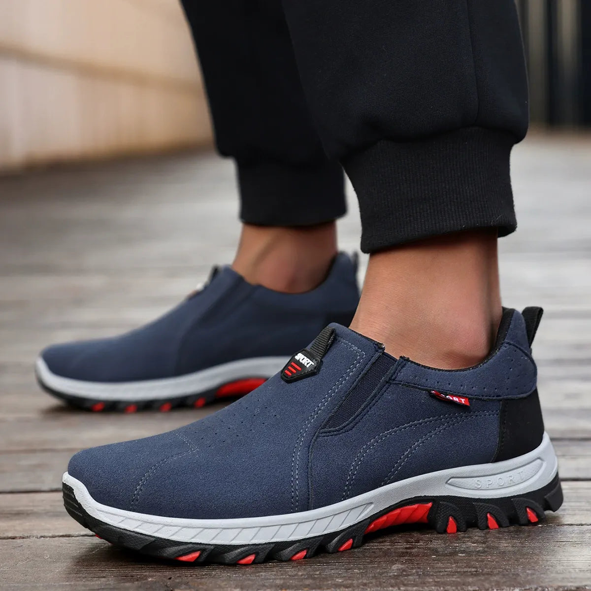 Wodoodporne i wygodne buty ortopedyczne dla mężczyzn, odpowiednie do chodzenia i trekkingu (odpowiednie dla wszystkich płci).