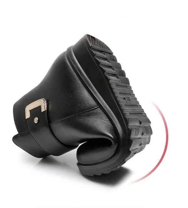 Miękkie i wygodne buty damskie wykonane z prawdziwej wełny i premium skóry (wsparcie łuku stopy – ułatwia chodzenie)🔥🔥